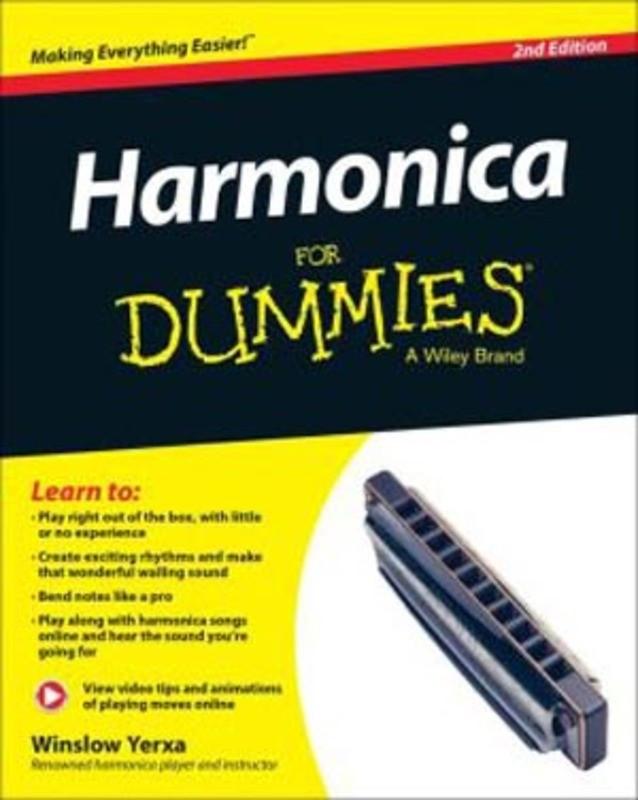 Harmonica For Dummies-Guitar & Folk-Hal Leonard-Engadine Music