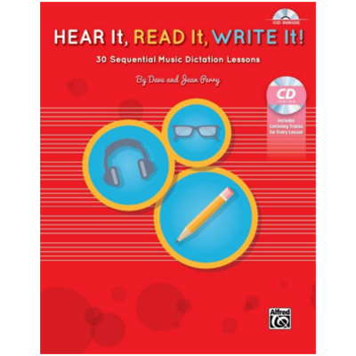 Hear It, Read It, Write It!-Classroom Resources-Alfred-Engadine Music