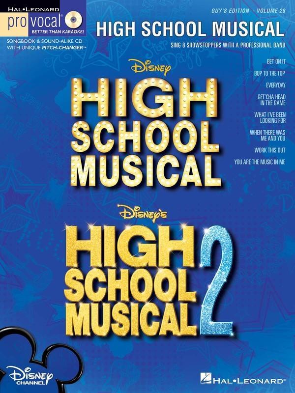 High School Musical, Pro Vocal Men's Edition Volume 28-Vocal-Hal Leonard-Engadine Music