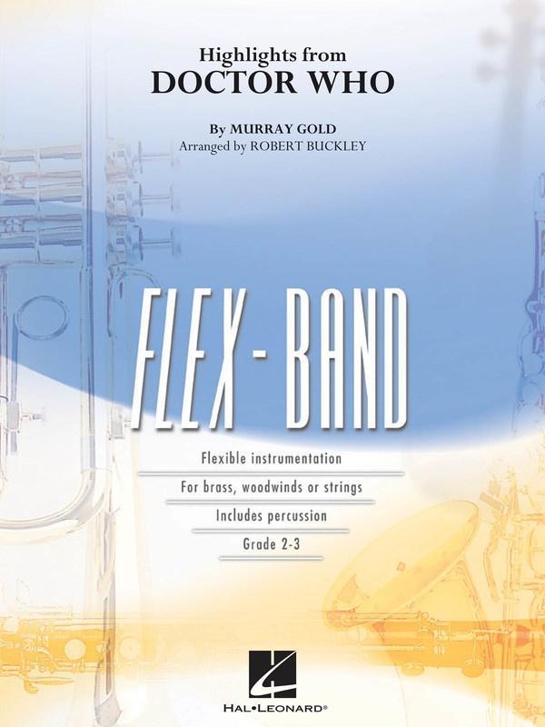 Highlights from Doctor Who, Arr. Robert Buckley FlexBand Grade 2-3-Flexband Arrangement-Hal Leonard-Engadine Music
