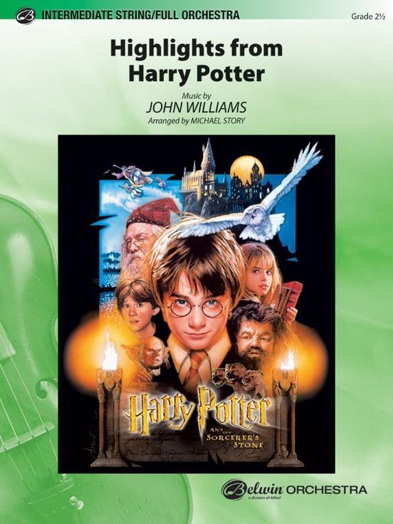 Highlights from Harry Potter, Arr. Michael Story Full Orchestra Grade 2.5-String Orchestra-Alfred-Engadine Music