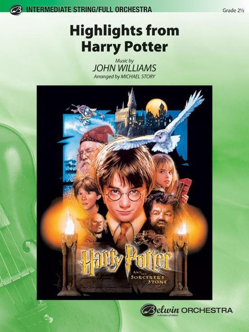 Highlights from Harry Potter, Arr. Michael Story Full Orchestra Grade 2.5-String Orchestra-Alfred-Engadine Music
