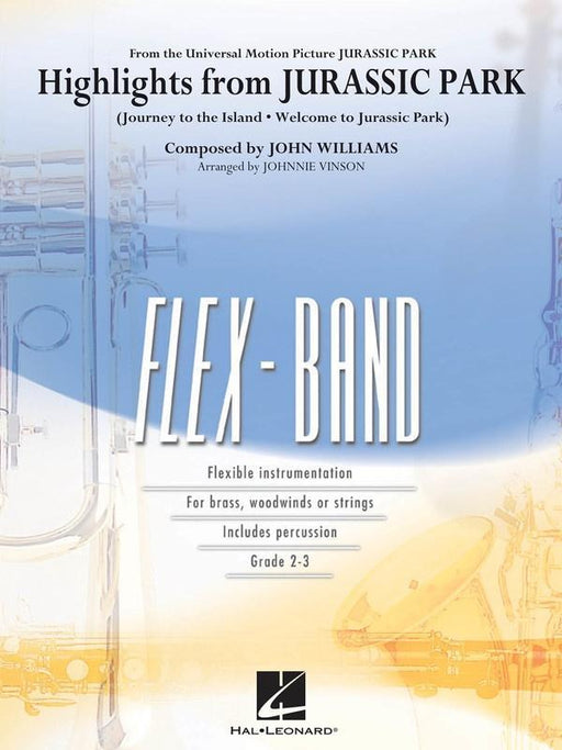 Highlights from Jurassic Park Arr. Johnnie Vinson FlexBand Grade 2-3