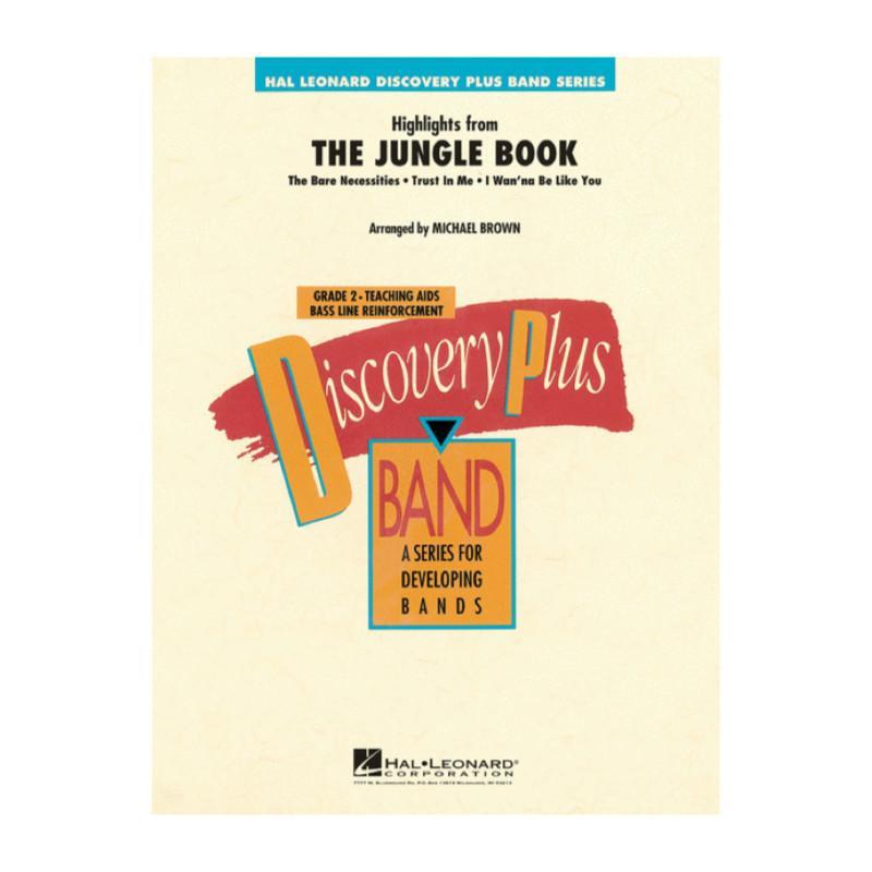 Highlights from The Jungle Book Arr. Michael Brown Concert Band Chart Grade 2-Concert Band chart-Hal Leonard-Engadine Music