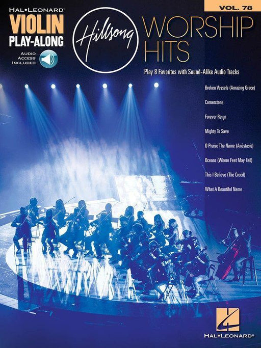 Hillsong Worship Hits, Violin Play-Along Volume 78-Strings-Hal Leonard-Engadine Music