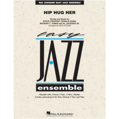 Hip Hug Her Arr. Rick Stitzel Stage Band Chart Grade 2-Stage Band chart-Hal Leonard-Engadine Music