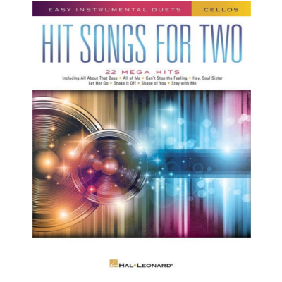 Hit Songs for Two Cellos-Strings-Hal Leonard-Engadine Music