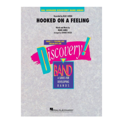 Hooked On A Feeling, Blue Swede Arr. Johnnie Vinson Concert Band Chart Grade 1.5-Concert Band Chart-Hal Leonard-Engadine Music
