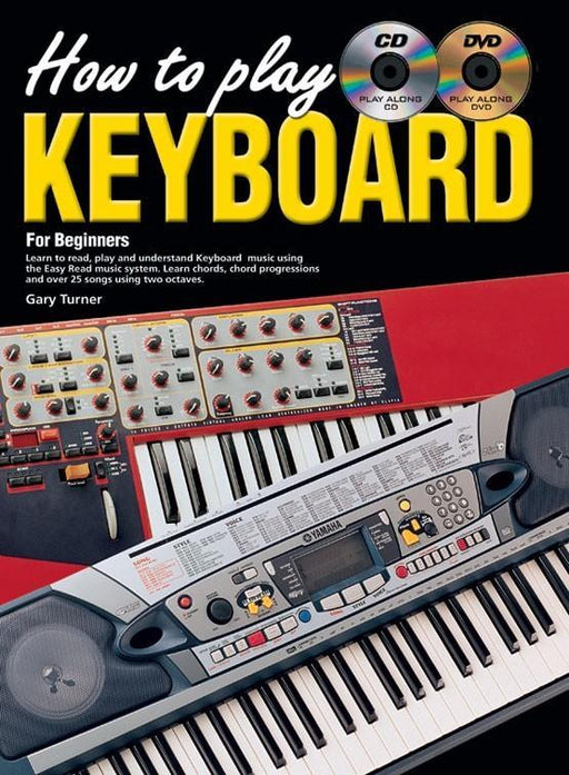 How To Play Keyboard for Beginners Book/CD/DVD