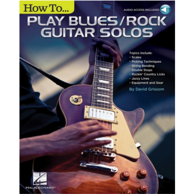 How to Play Blues/Rock Guitar Solos-Guitar & Folk-Hal Leonard-Engadine Music