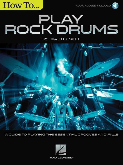 How to Play Rock Drums-Percussion-Hal Leonard-Engadine Music
