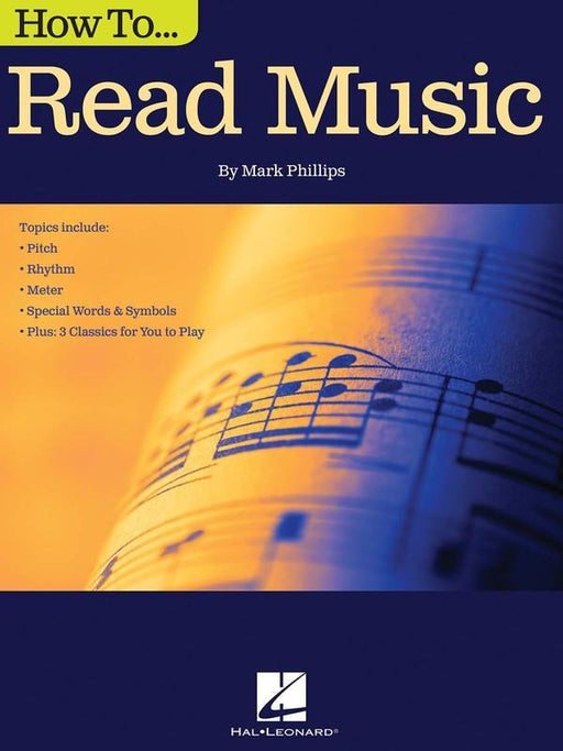 How to Read Music-Theory-Hal Leonard-Engadine Music