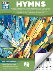 Hymns - Super Easy Songbook-Songbooks-Hal Leonard-Engadine Music