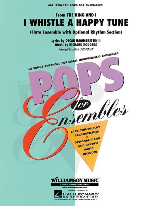 I Whistle a Happy Tune, Arr. James Christensen Flute Trio or Ensemble Grade 2.5