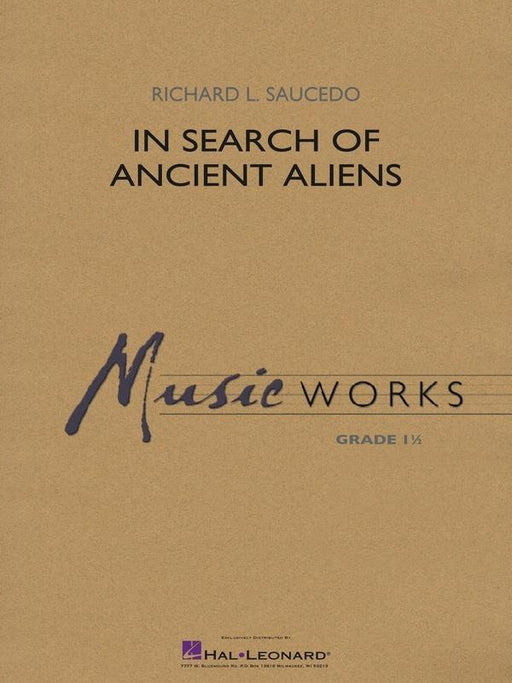 In Search of Ancient Aliens, Richard Saucedo Concert Band Chart Grade 1
