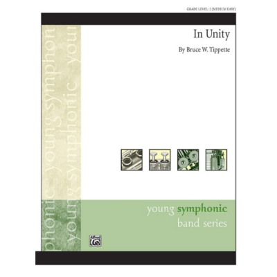 In Unity, Bruce Tippette Concert Band Chart Grade 2-Concert Band Chart-Alfred-Engadine Music