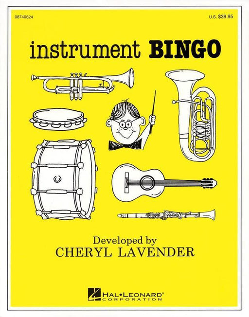 Instrument Bingo-Classroom-Hal Leonard-Engadine Music