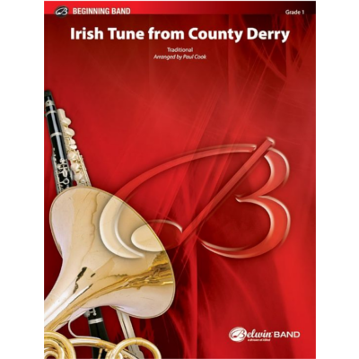 Irish Tune from County Derry Arr. Paul Cook Concert Band Chart Grade 1-Concert Band Chart-Alfred-Engadine Music