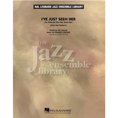 I've Just Seen Her, Arr.Rick Stitzel Stage Band Chart Grade 5-Stage Band chart-Hal Leonard-Engadine Music