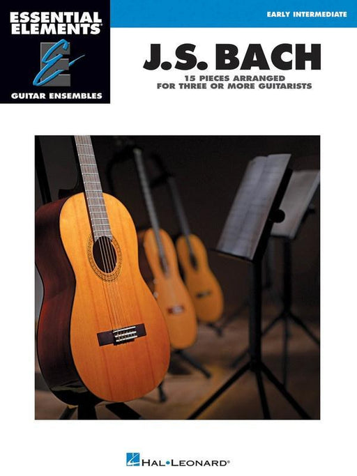 J.S. Bach - 15 Pieces Arranged for Three or More Guitarists-Guitar & Folk-Hal Leonard-Engadine Music