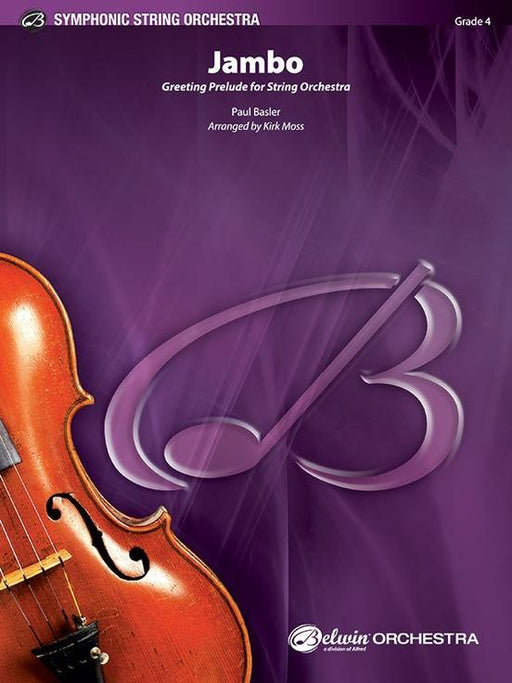 Jambo, Arr. Kirk Moss String Orchestra Grade 4-String Orchestra-Alfred-Engadine Music