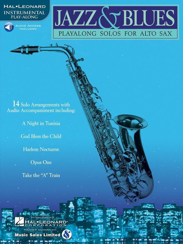 Jazz & Blues, Alto Saxophone-Woodwind-Hal Leonard-Engadine Music