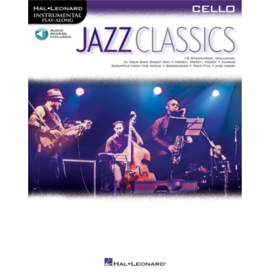 Jazz Classics for Cello-Instrumental Solo Series-Hal Leonard-Engadine Music