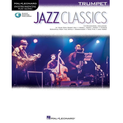 Jazz Classics for Trumpet-Instrumental Solo Series-Hal Leonard-Engadine Music