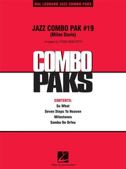 Jazz Combo Pak #19 (Miles Davis)-Jazz Combo-Hal Leonard-Engadine Music