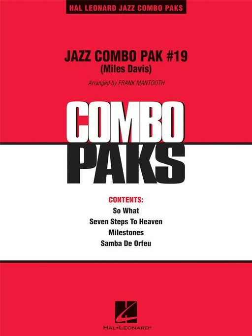 Jazz Combo Pak #19 (Miles Davis)-Jazz Combo-Hal Leonard-Engadine Music