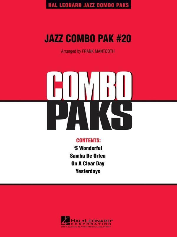 Jazz Combo Pak #20-Jazz Combo-Hal Leonard-Engadine Music