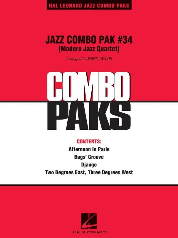 Jazz Combo Pak #34 (Modern Jazz Quartet)-Jazz Combo-Hal Leonard-Engadine Music