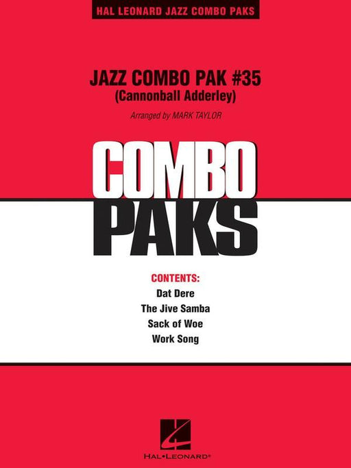 Jazz Combo Pak #35 (Cannonball Adderley)-Jazz Combo-Hal Leonard-Engadine Music