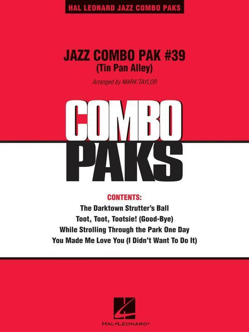 Jazz Combo Pak #39 (Tin Pan Alley)-Jazz Combo-Hal Leonard-Engadine Music