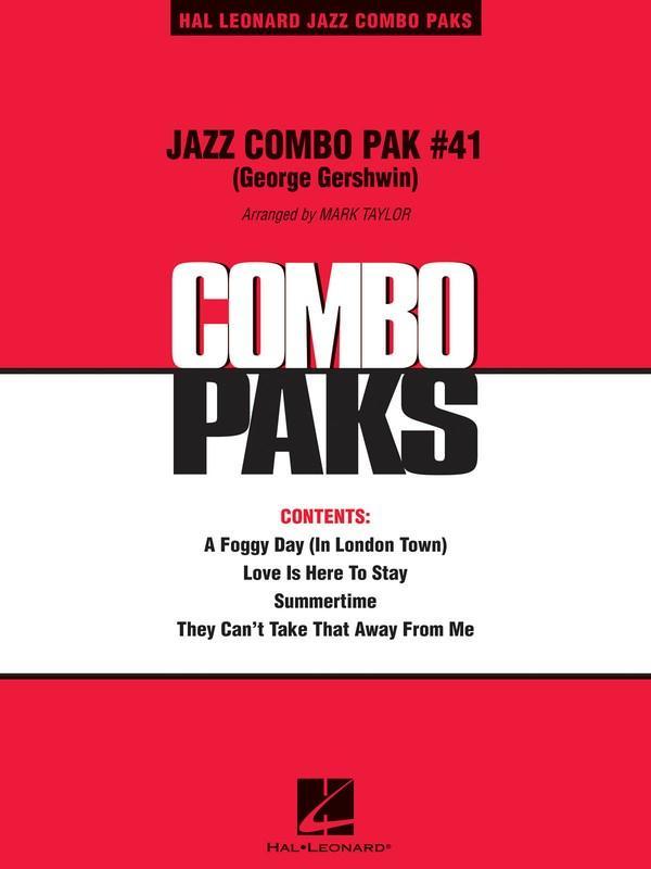Jazz Combo Pak #41 (George Gershwin)-Jazz Combo-Hal Leonard-Engadine Music