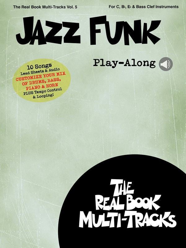 Jazz Funk Play-Along, Real Book Multi-Tracks Volume 5-Jazz-Hal Leonard-Engadine Music