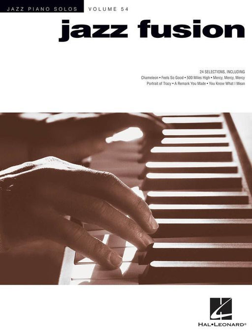 Jazz Fusion, Jazz Piano Solos Series Volume 54-Piano & Keyboard-Hal Leonard-Engadine Music