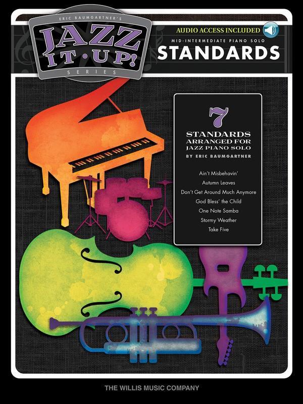 Jazz It Up! - Standards - Book/CD-Piano & Keyboard-Hal Leonard-Engadine Music