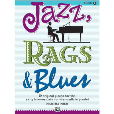 Jazz Rags & Blues Book 2-Piano & Keyboard-Alfred-Engadine Music
