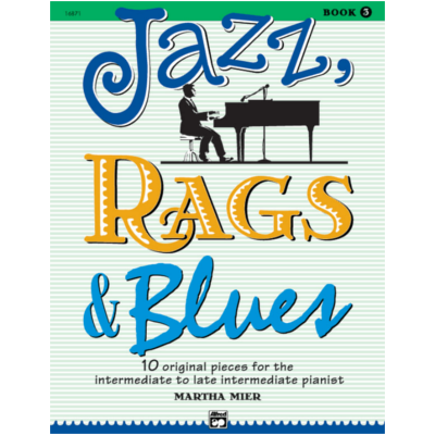 Jazz, Rags & Blues, Book 3-Piano & Keyboard-Alfred-Engadine Music