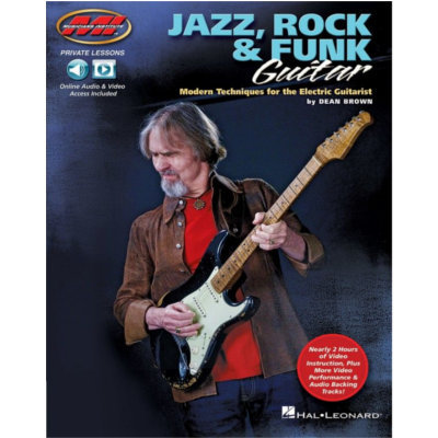 Jazz, Rock & Funk Guitar, Dean Brown-Guitar & Folk-Hal Leonard-Engadine Music