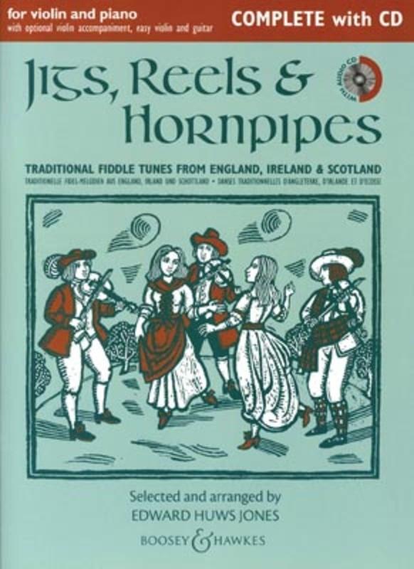 Jigs, Reels & Hornpipes, Complete with CD-Strings-Hal Leonard-Engadine Music