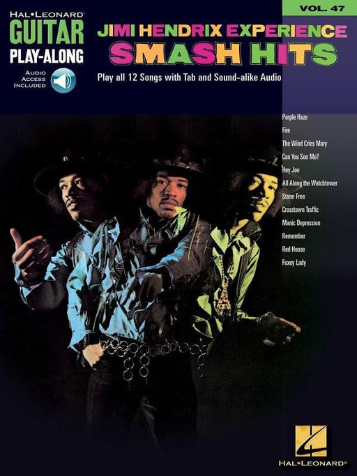 Jimi Hendrix Experience - Smash Hits-Songbooks-Hal Leonard-Engadine Music