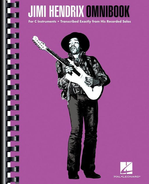 Jimi Hendrix Omnibook-Songbooks-Hal Leonard-Engadine Music