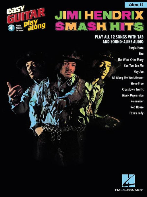 Jimi Hendrix - Smash Hits-Songbooks-Hal Leonard-Engadine Music