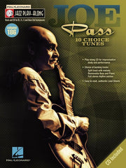 Joe Pass, Jazz Play-Along Volume 186-Jazz-Hal Leonard-Engadine Music