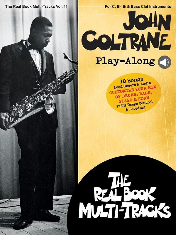 John Coltrane Play-Along, Real Book Multi-Tracks Volume 11-jazz play-along-Hal Leonard-Engadine Music