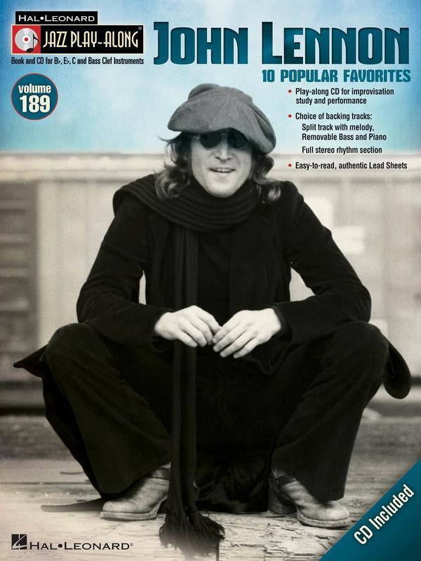 John Lennon, Jazz Play-Along Volume 189-Jazz-Hal Leonard-Engadine Music