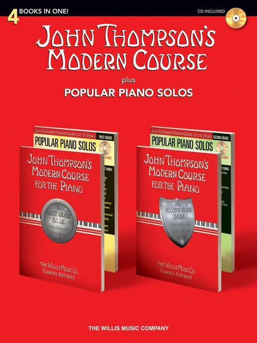 John Thompson's Modern Course plus Popular Piano Solos-Piano & Keyboard-Hal Leonard-Engadine Music