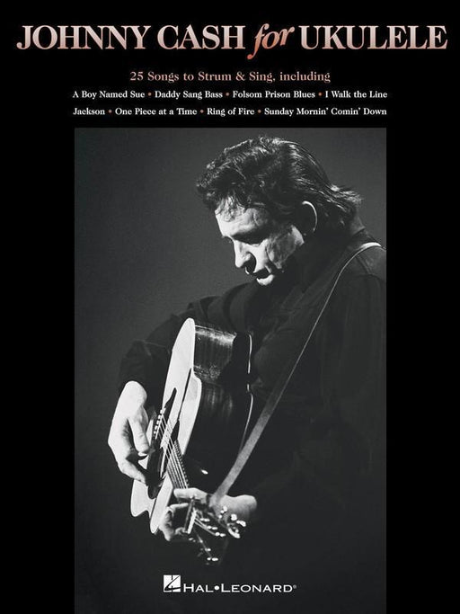 Johnny Cash for Ukulele-Songbooks-Hal Leonard-Engadine Music